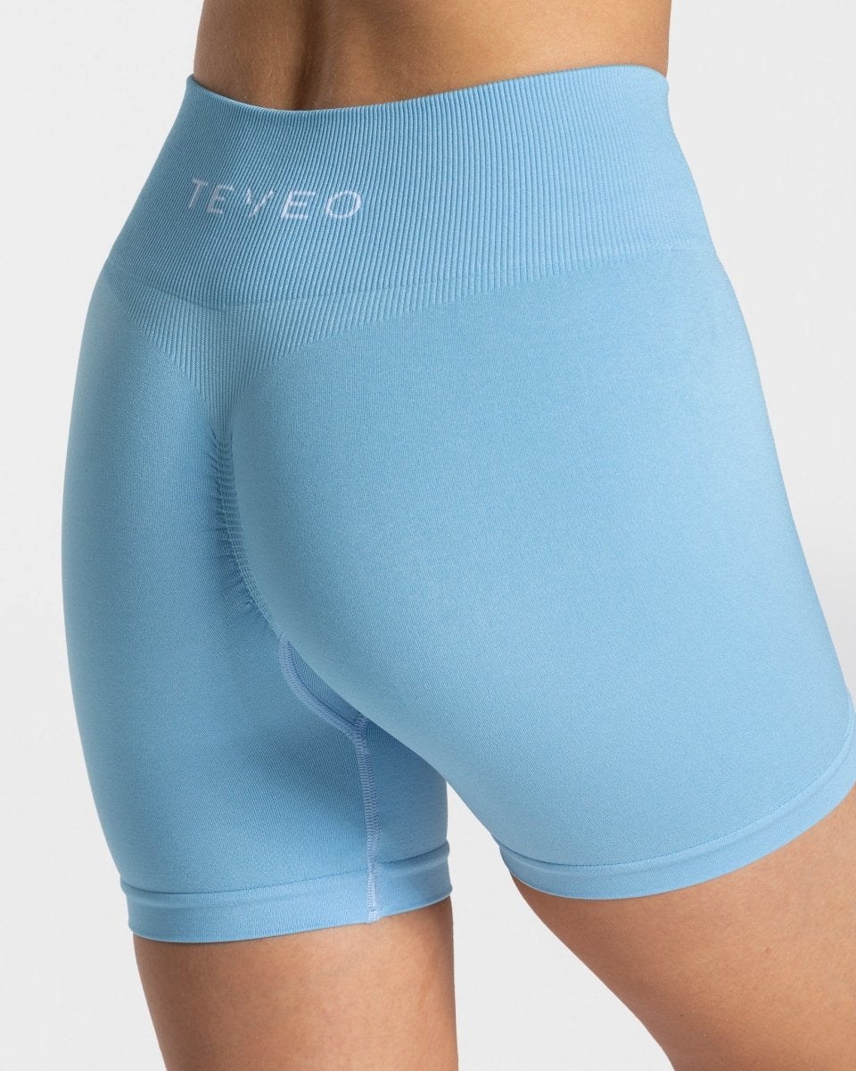 TEVEO Timeless Scrunch Shorts Modre | 318749-JCA