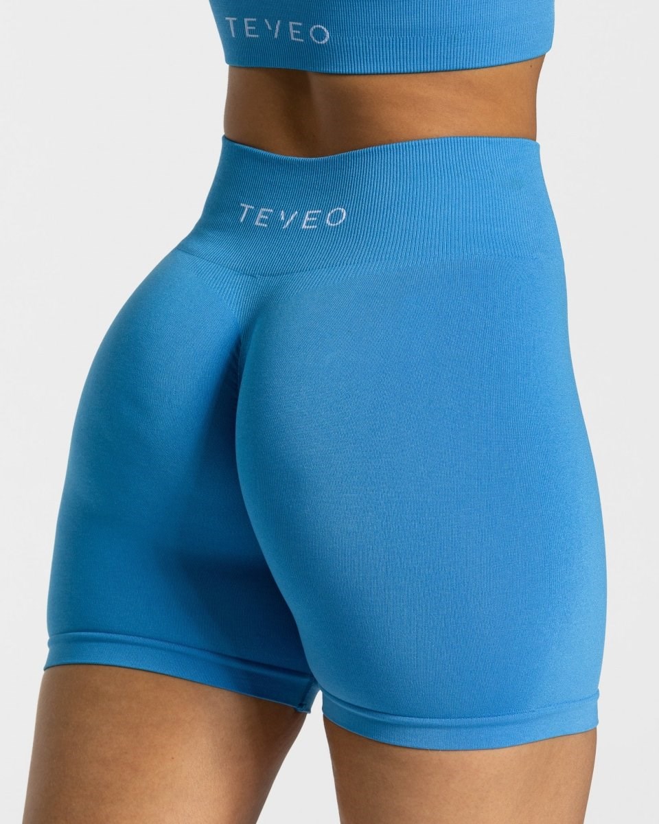 TEVEO Timeless Scrunch Shorts Modre | 804359-JBL