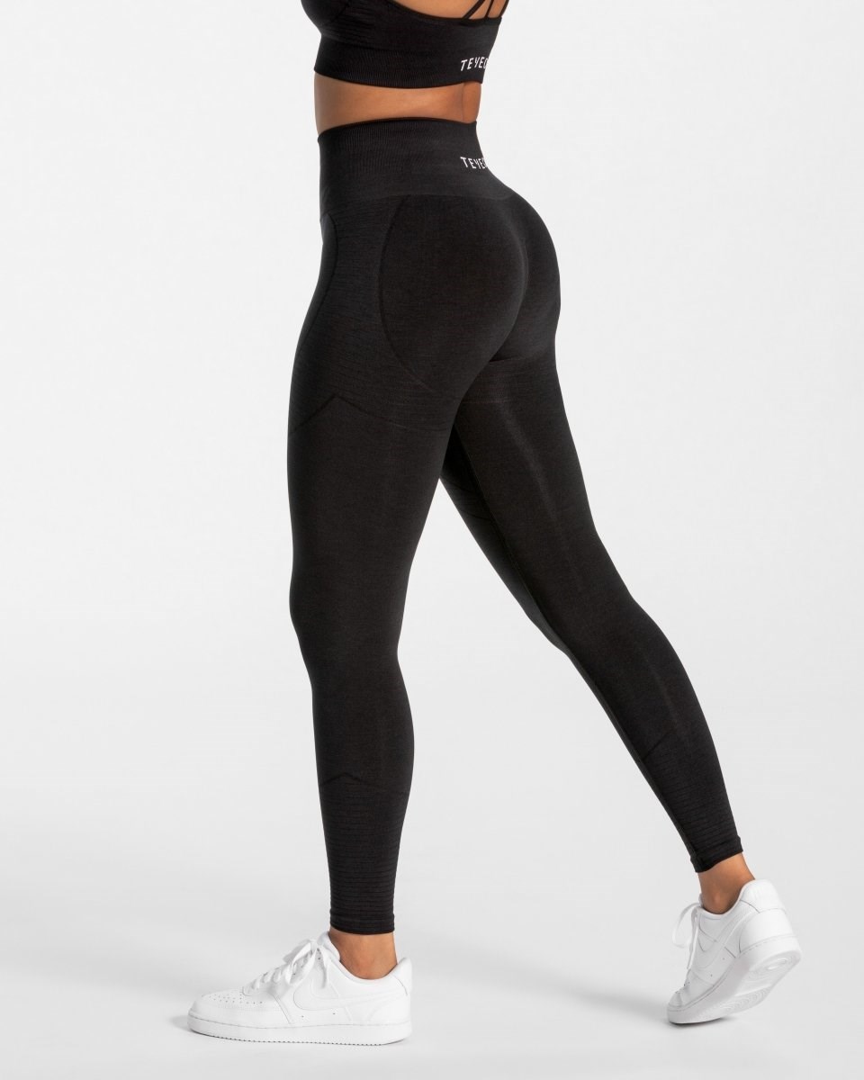 TEVEO True Leggings Čierne | 096431-EVQ