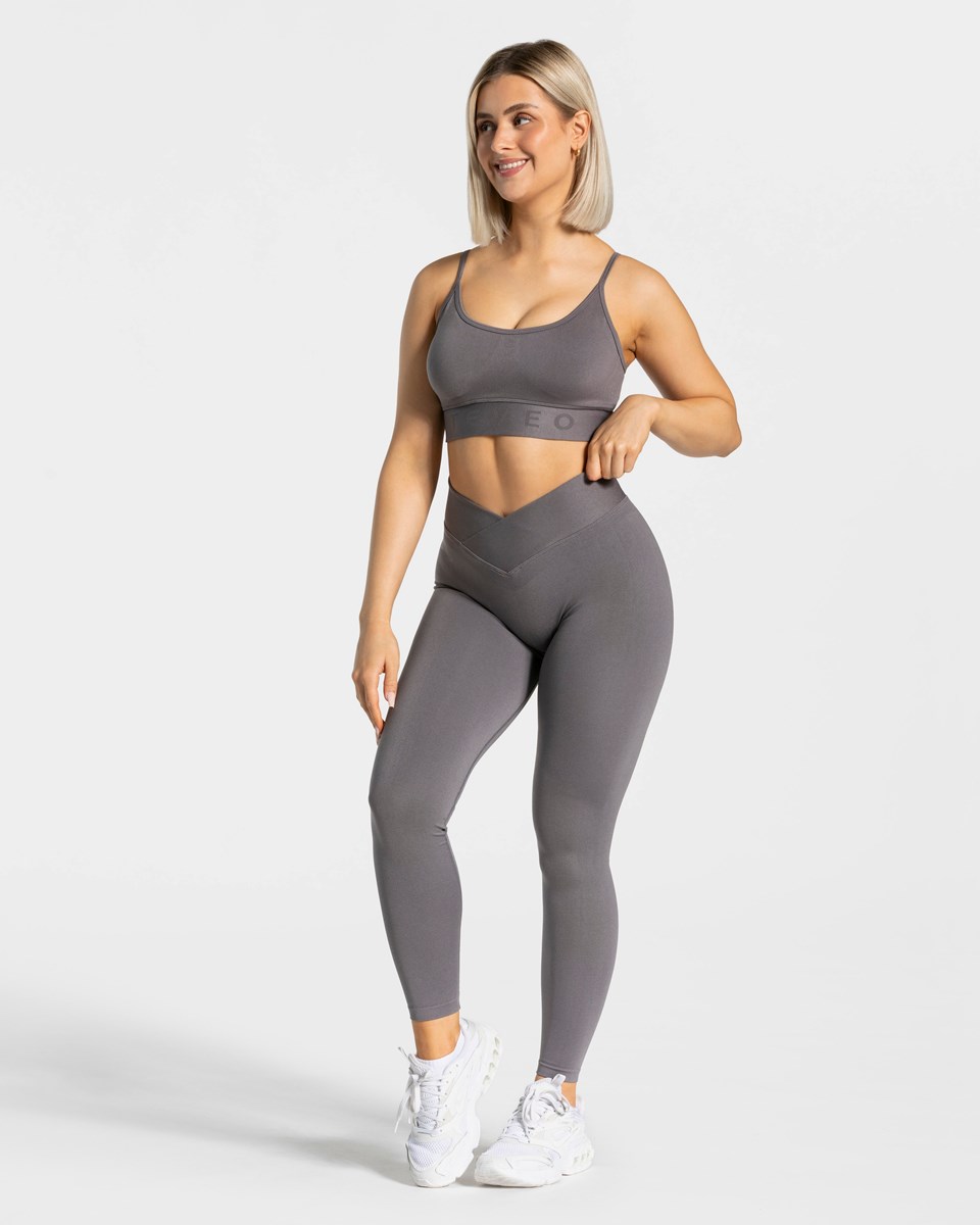 TEVEO V-Shape Leggings Graphit | 038247-XAB