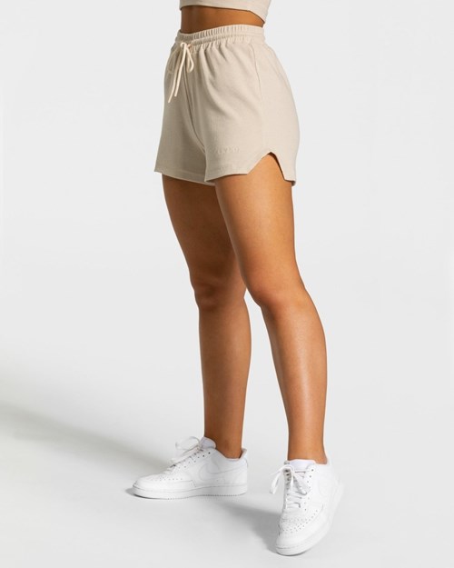 TEVEO Lounge Shorts Béžové | 796083-VTM