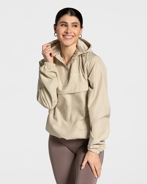 TEVEO Statement Windbreaker Sand | 245963-GSH