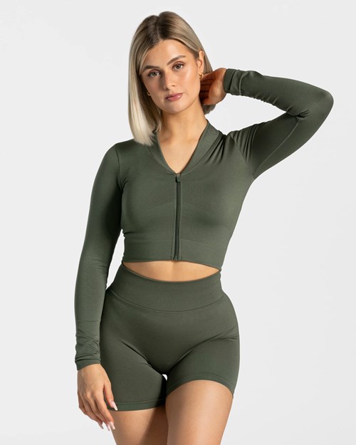 TEVEO Statement Zip Jackets Hnedožltý | 398615-RLV