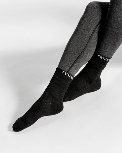 TEVEO TEVEO Air Socken (2er) Čierne | 948257-AZL
